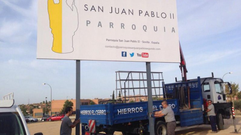 Testimone, proyecto de la parroquia de San Juan Pablo II