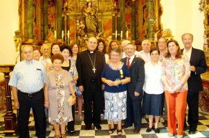 Medalla Pro Ecclesia el Pontifice a Manuela Domouso