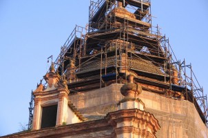 Finaliza la restauración del templo parroquial de Peñaflor