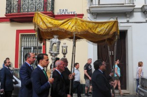 Procesión de impedidos de la parroquia de San Vicente Mártir