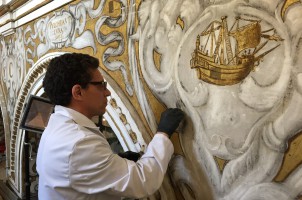 Avances en la restauración de Santa María la Blanca