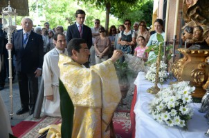 Procesión Eucarística de la parroquia de San Sebastián