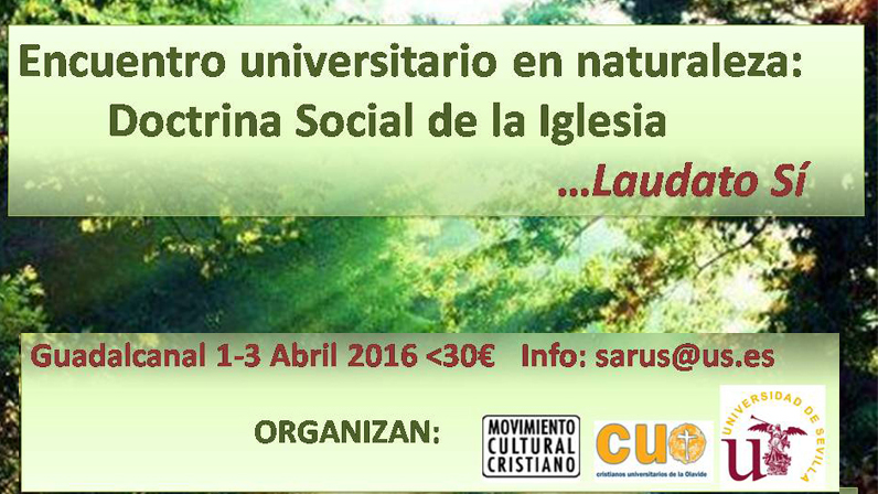 Encuentro Universitario sobre Doctrina Social de la Iglesia