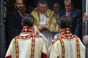 Procesión sacramental de la Hermandad del Sagrario