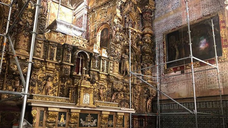 Utrera emprende la restauración del retablo del Santuario de Consolación