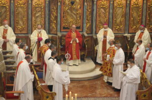 Toma de posesión de mons. Santiago Gómez Sierra, como nuevo Obispo de Huelva.