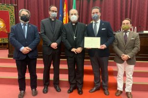 Entrega del premio al Compromiso Empresarial a la Archidiócesis de Sevilla