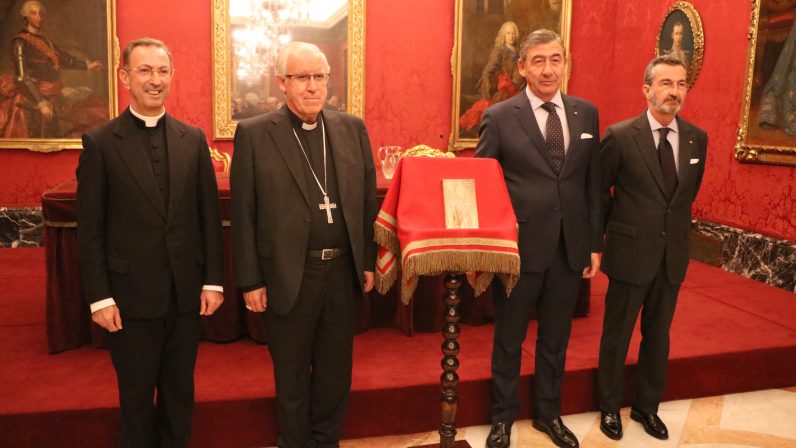 El sacerdote Amador Domínguez ha presentado su libro ‘El beato Marcelo Spínola, senador del Reino de España’