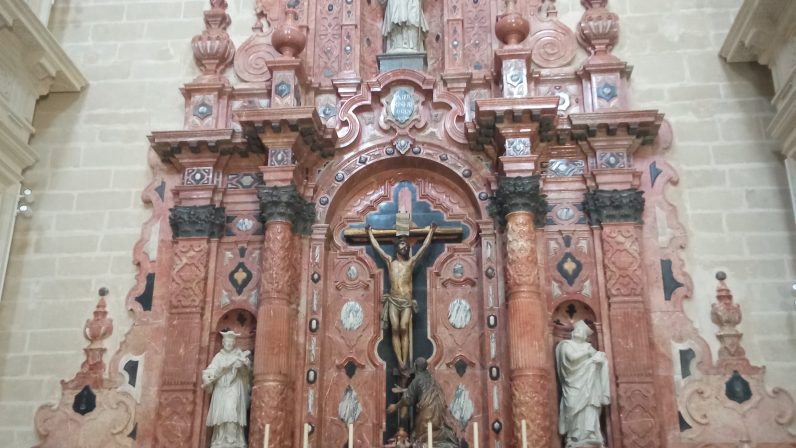 Los retablos de mármol del crucero de la Iglesia del Sagrario de la Catedral de Sevilla (I)
