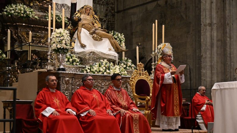 Homilía de monseñor Saiz Meneses en la Coronación Canónica de Nuestra Señora de la Piedad (14-09-2024)