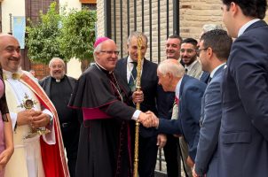 Monseñor Saiz Meneses preside la Eucaristía por el 25º aniversario de la coronación de la Virgen del Valle de Écija