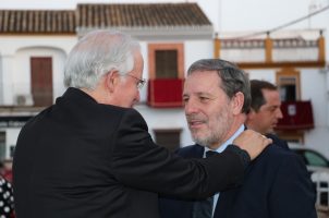 Calle de Villaverde del Río dedicada al cardenal Amigo