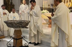 Toma de posesión del sacerdote José  Francisco Durán, párroco de Ntra. Sra. de la Asunción (Osuna)