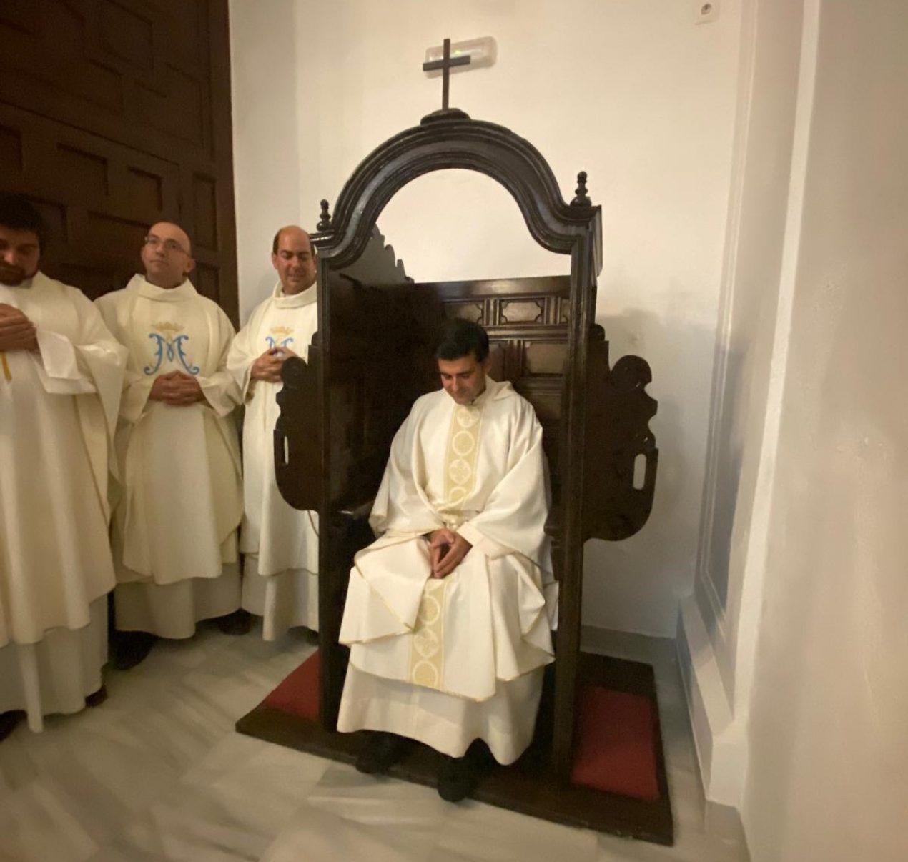 Toma de posesión del sacerdote José  Francisco Durán, párroco de Ntra. Sra. de la Asunción (Osuna)