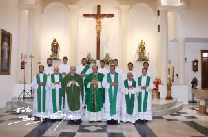 Toma de posesión del sacerdote Juan Manuel Sánchez, párroco de San José, del Cuervo