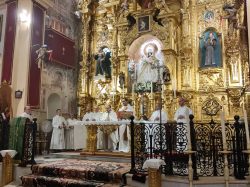 Toma de posesión del sacerdote Alberto Talavera San Román, párroco de Sta. María de Gracia (Gelves)