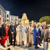 Eucaristía aniversario Hdad del Rocio Carrión de los Céspedes-Francisco Naranjo-Monseñor Saiz Meneses (1)