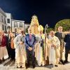 Eucaristía aniversario Hdad del Rocio Carrión de los Céspedes-Francisco Naranjo-Monseñor Saiz Meneses (24)