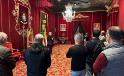 Privados de libertad de Sevilla visitan las exposiciones del II Congreso Internacional de Hermandades y Piedad Popular